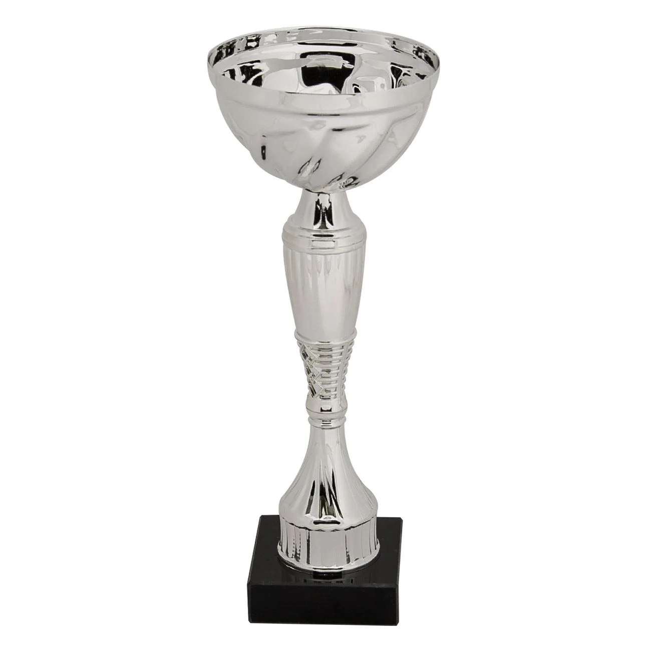 Trofeu Argintiu cu Suport de Marmura 23cm