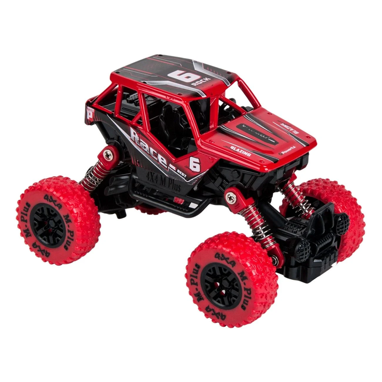 Vehicul Off Road Negru Rosu cu Sunet & Lumina