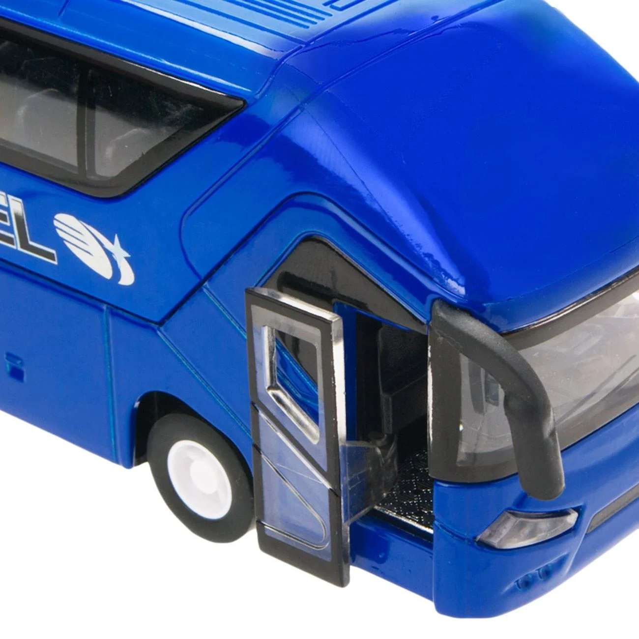 Vehicul Autobuz Turistic cu Usi care se Deschid Sunet & Lumini 1:50 - poza 2