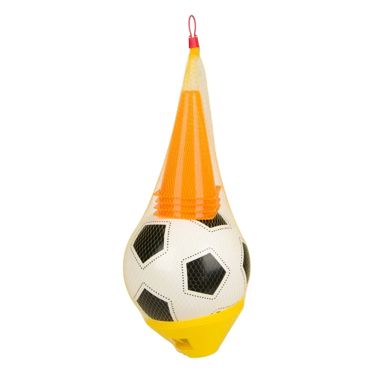 Set pentru Antrenament cu Minge & Conuri - 9 piese - poza 2
