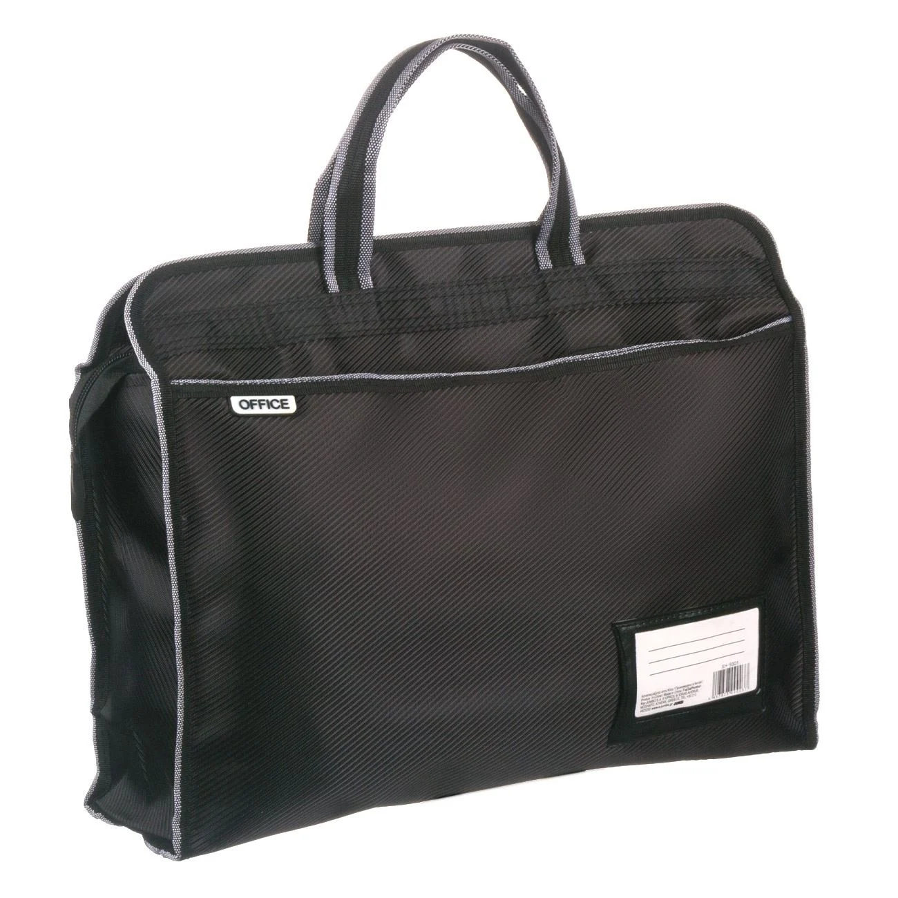 Servieta Neagra cu Manere 39x10x30cm