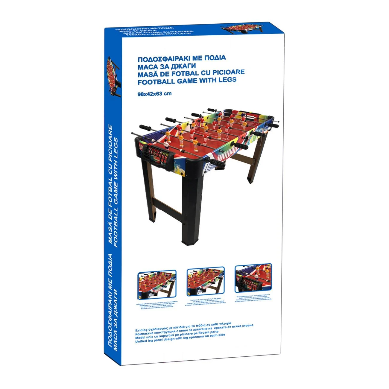Fotbal de Masa cu Picioare 98x42x63cm - poza 3