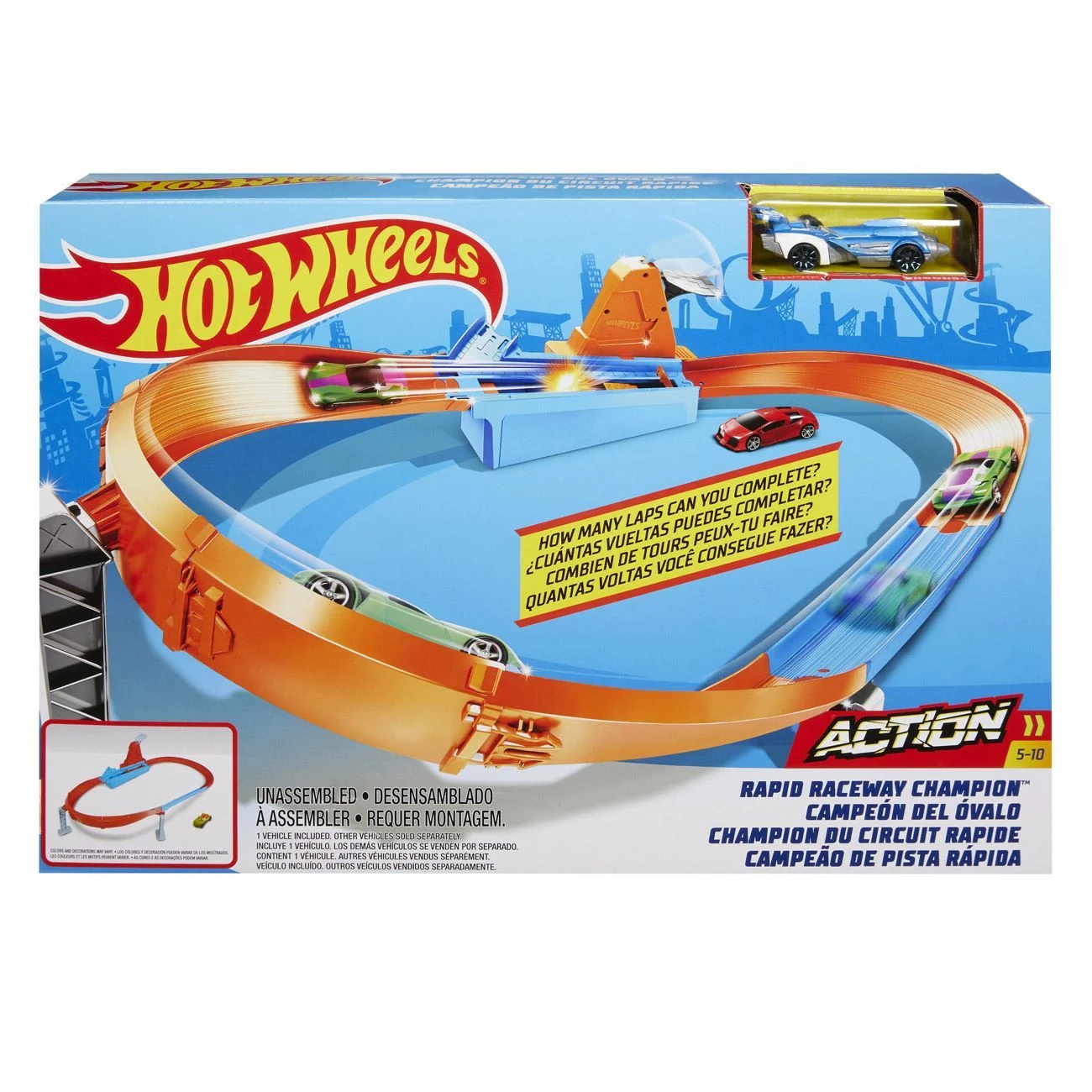 Hot Wheels Pista de Curse - Mattel - poza 12