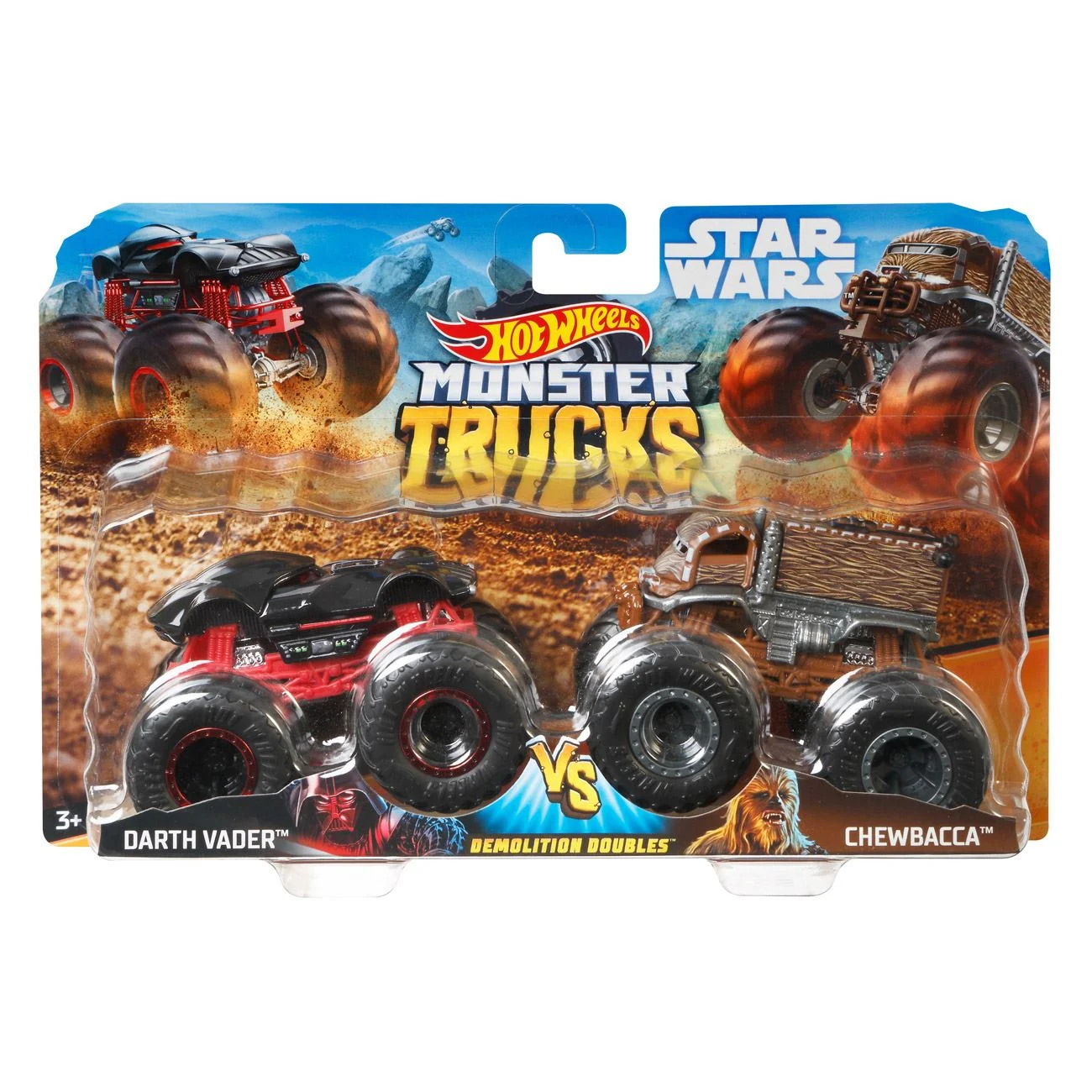 Hot Wheels Monster Truck Set 2 bucati - Mattel - poza 4