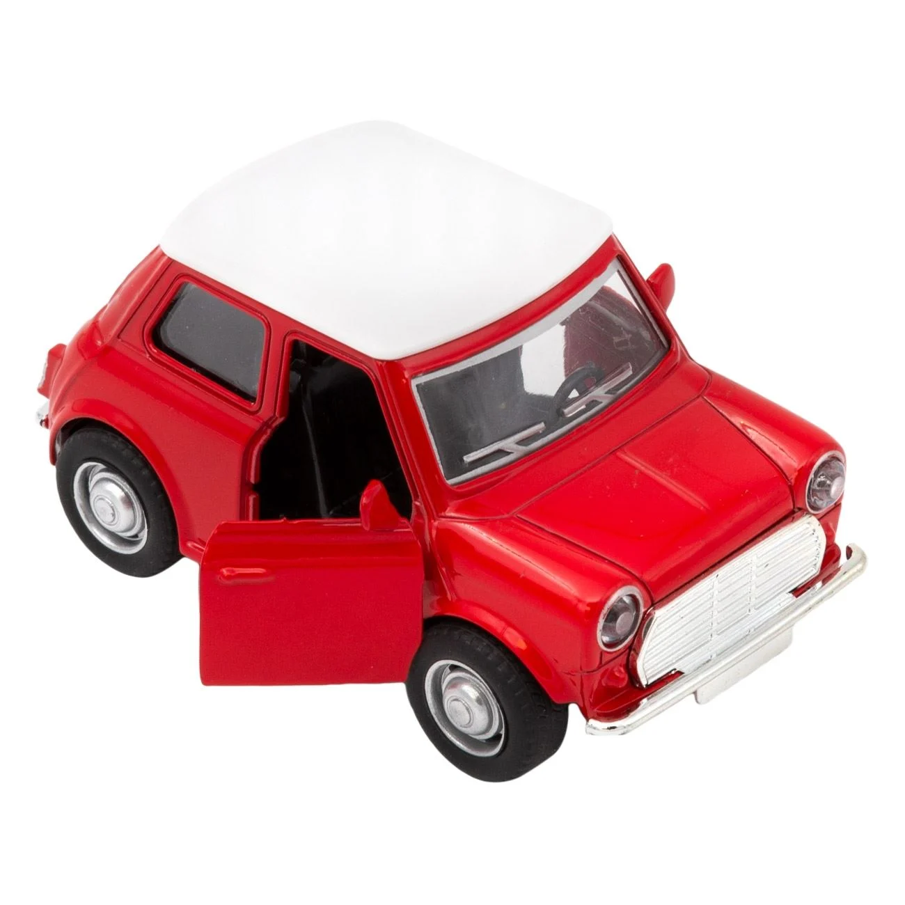 Masina Miniatura Mini Cooper Rosie 1:36