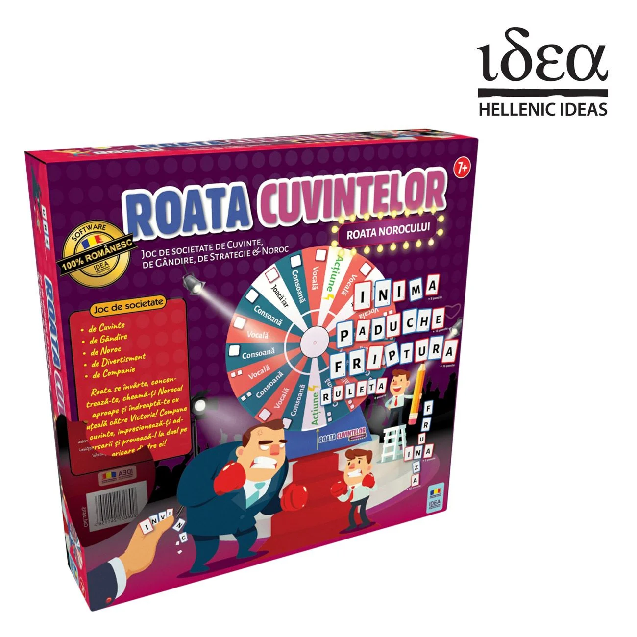 Joc de Societate Roata Cuvintelor - Idea