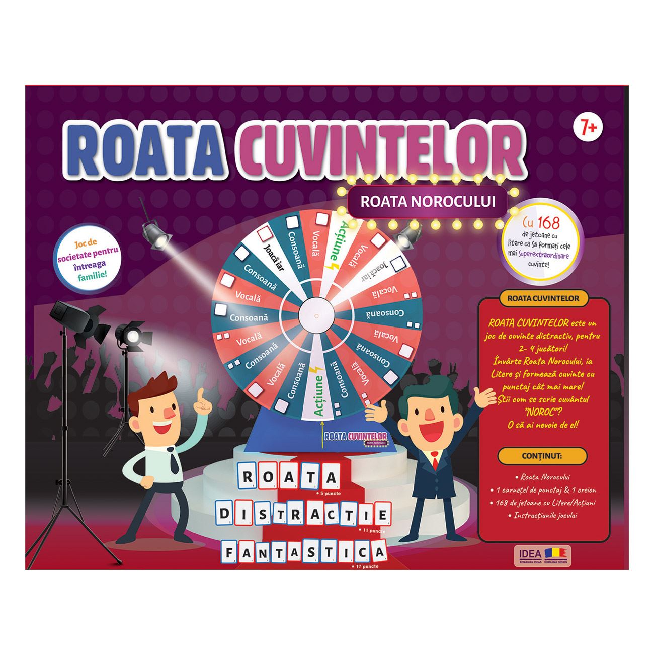 Joc de Societate Roata Cuvintelor - Idea - poza 2