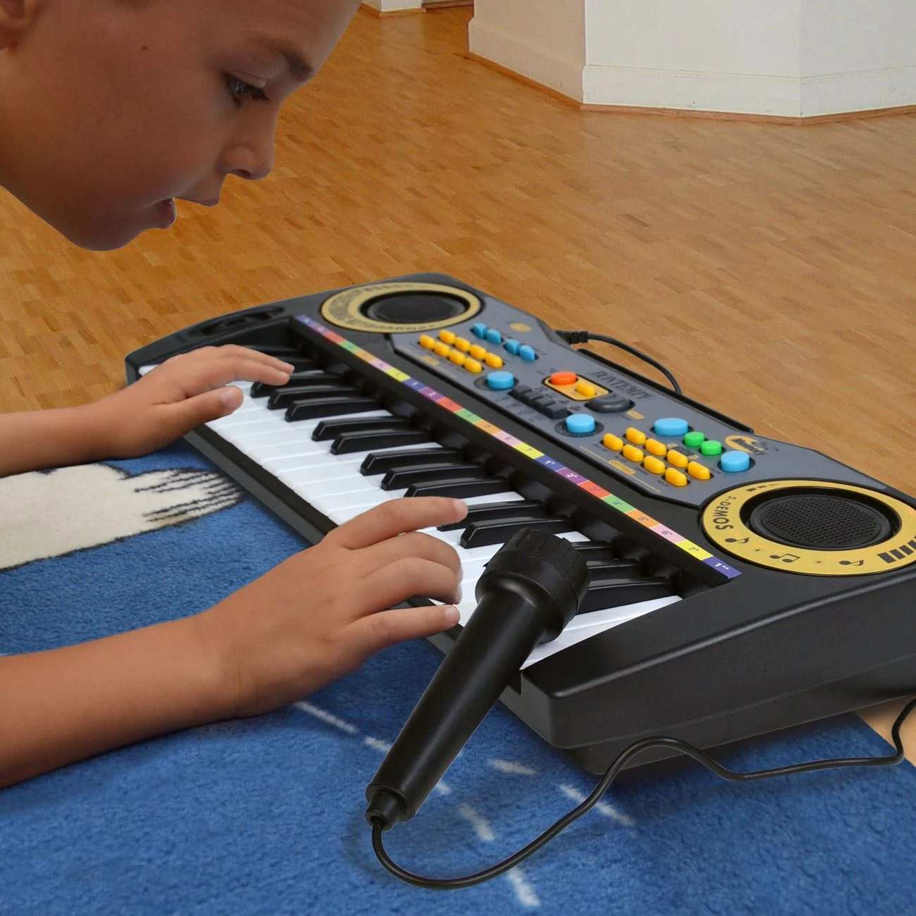 Orga Electronica pentru Copii cu 37 de Clape si Microfon - Bontempi - poza 2