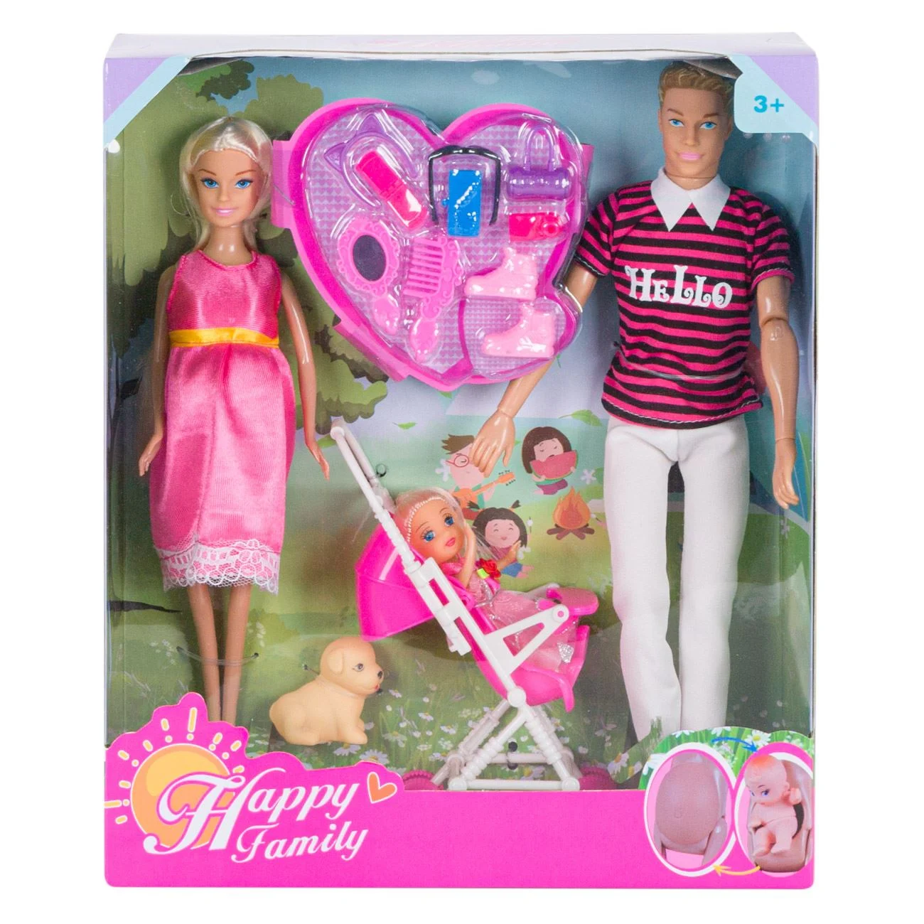 Papusa Insarcinata cu Familie - poza 2