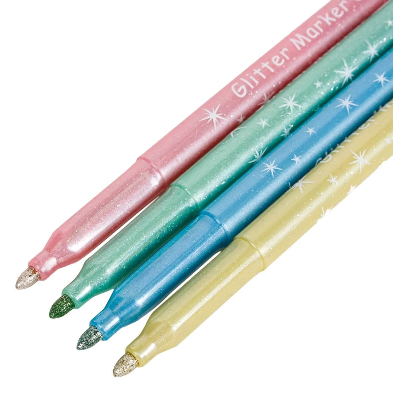 Set Carioci Subtiri cu Glitter de Durata - 8buc - poza 2