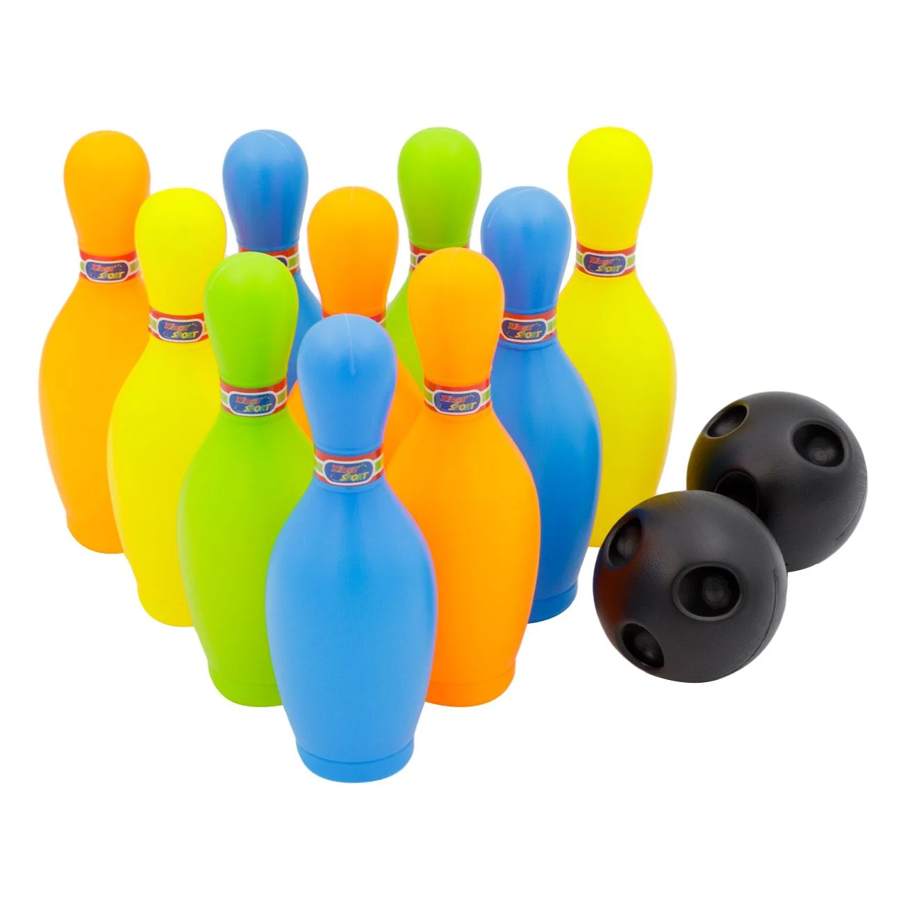 Set de Bowling pentru Copii cu 10 Popice & 2 Mingi