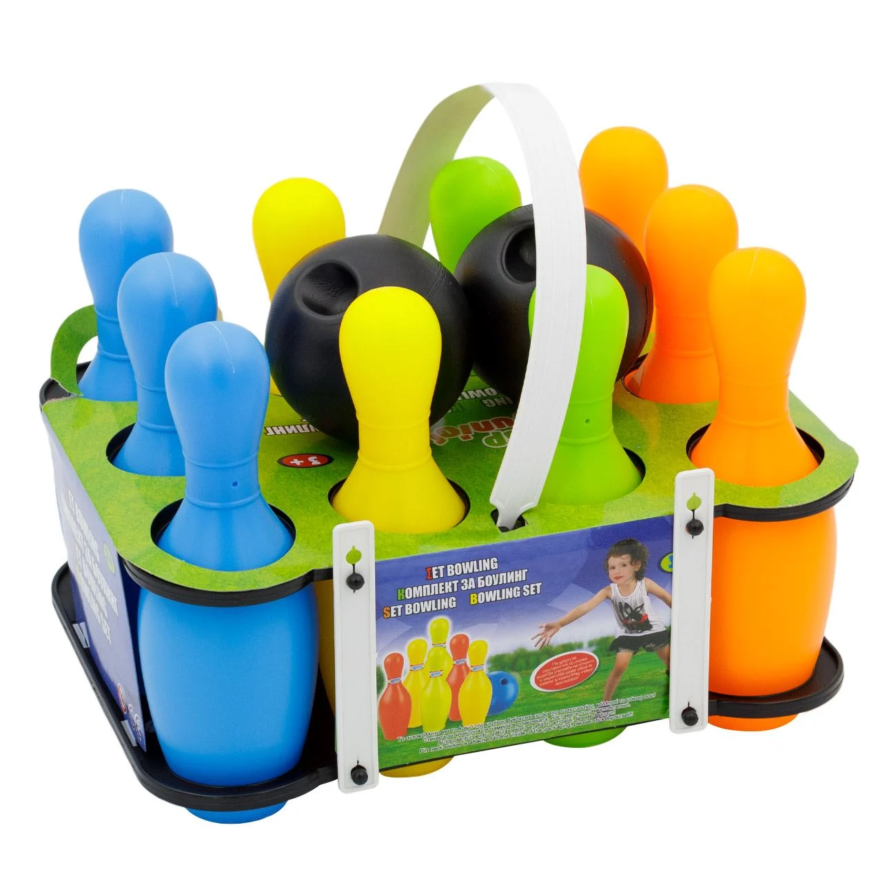 Set de Bowling pentru Copii cu 10 Popice & 2 Mingi - poza 2