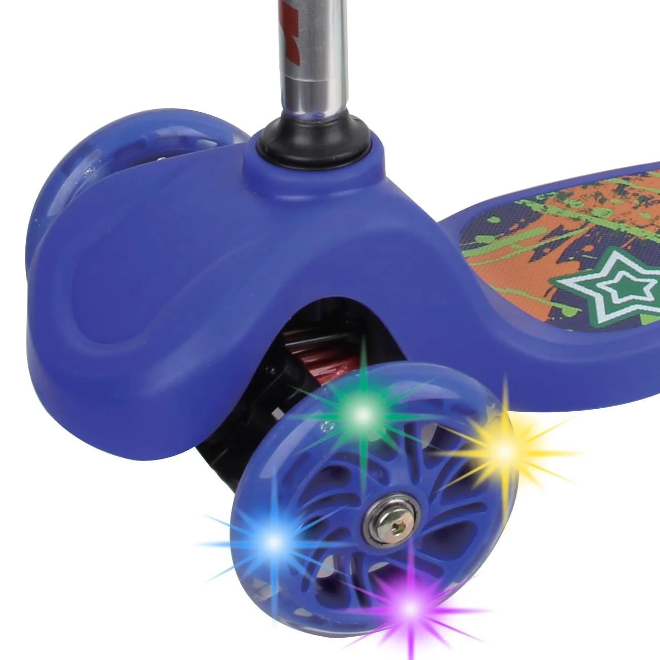 Trotineta Bleu cu LED - poza 2