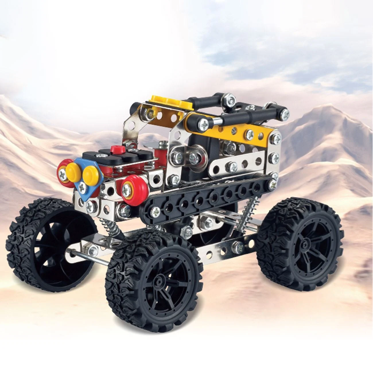Constructie Metalica Vehicul Monster Car - 201 piese - poza 2