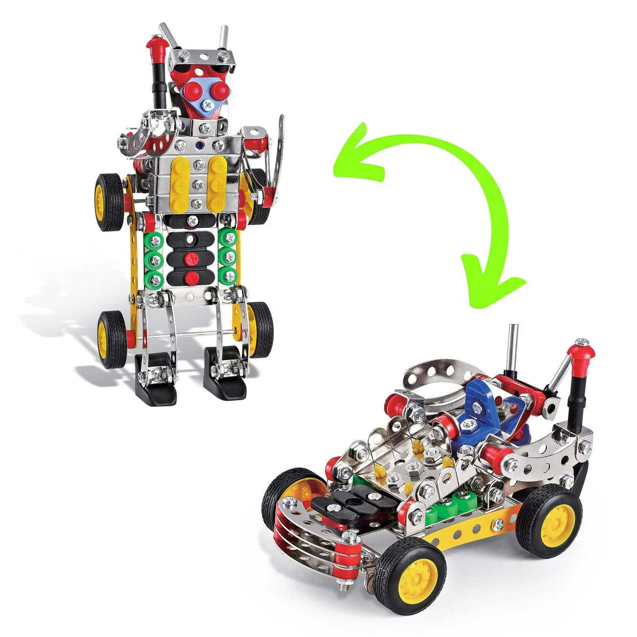 Constructie Metalica Robot - Vehicul - 215 Piese
