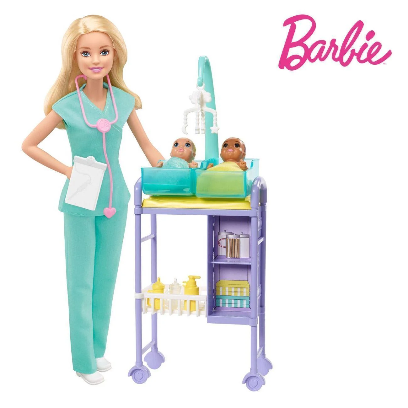 Barbie Papusa Medic Pediatru - Mattel