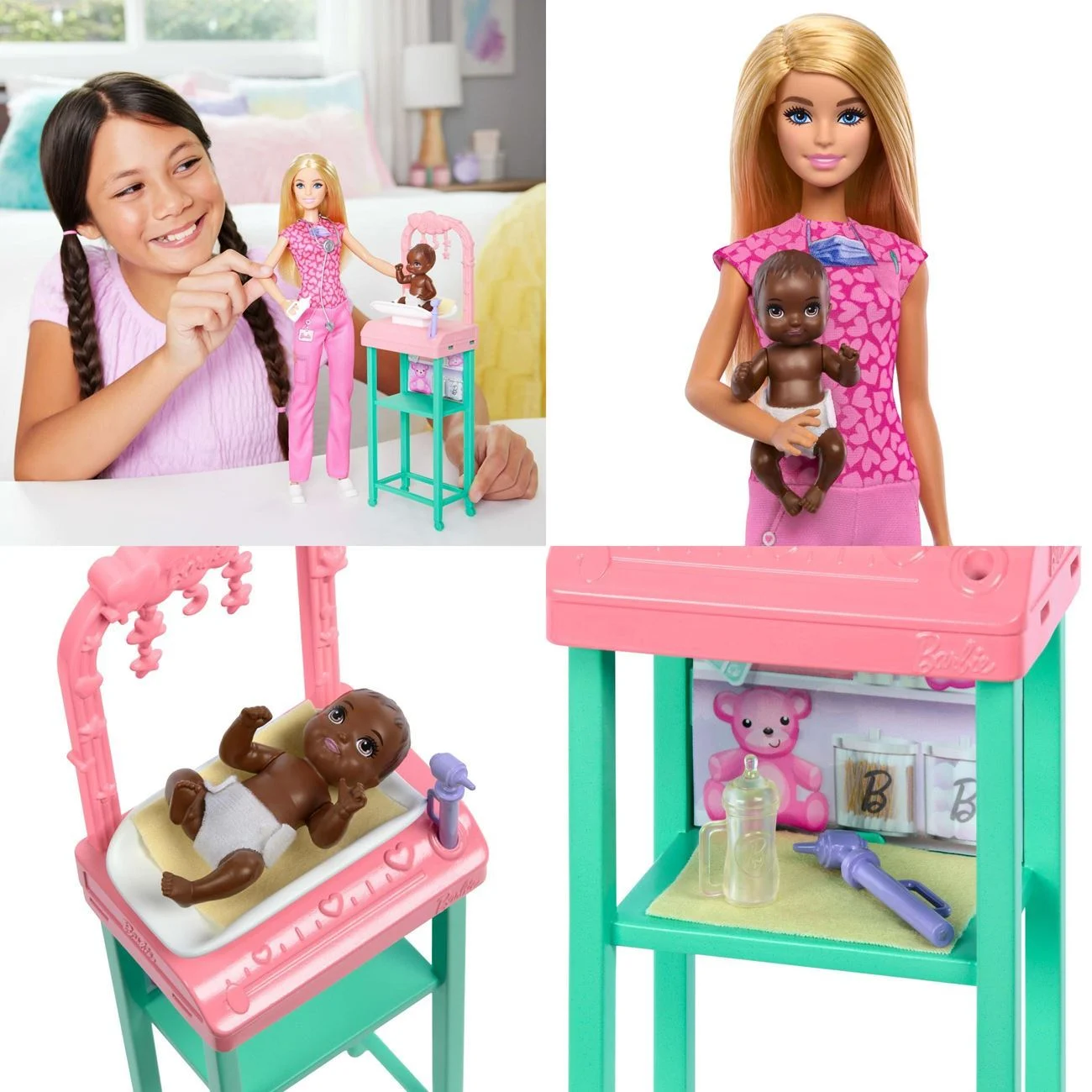 Barbie Papusa Medic Pediatru - Mattel - poza 4