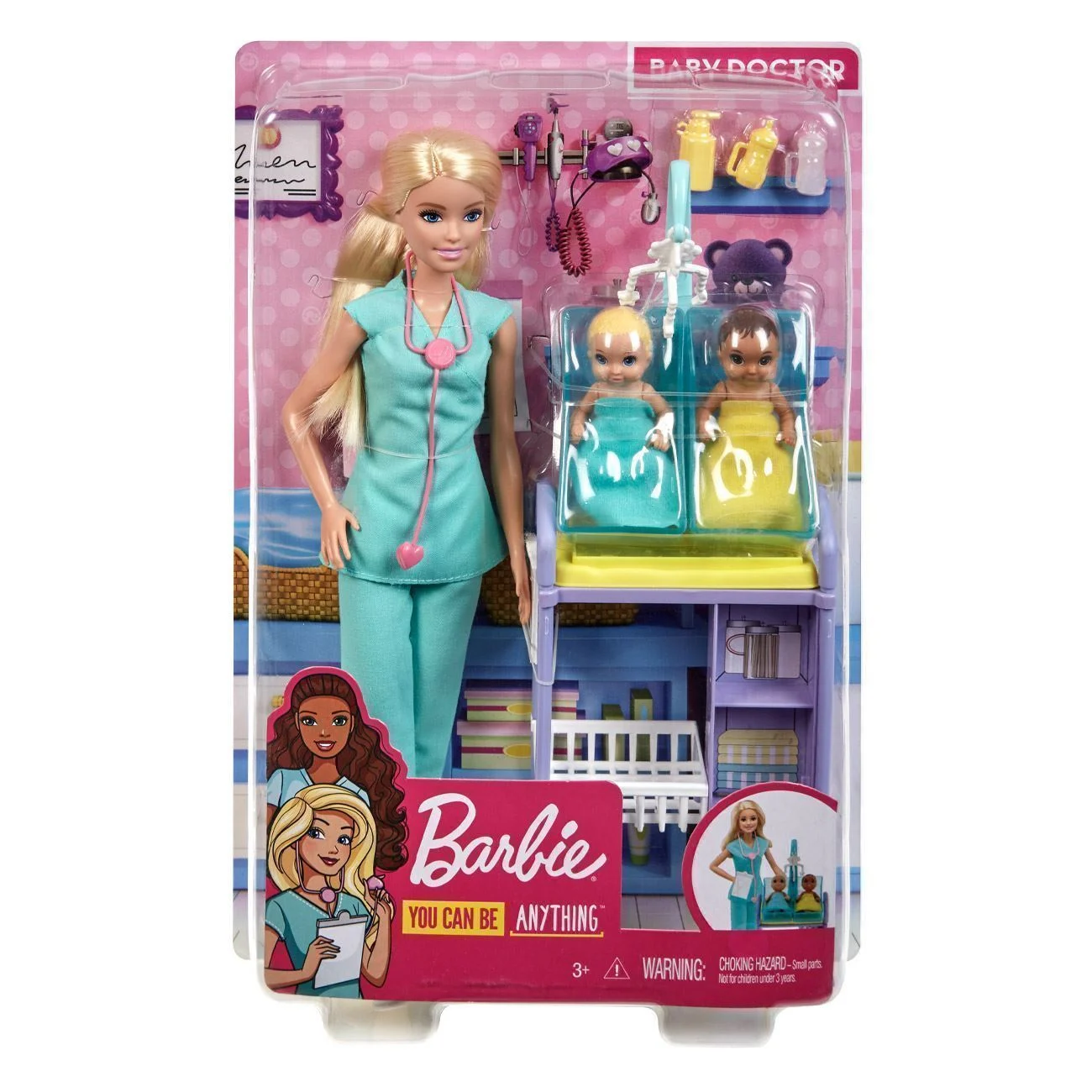 Barbie Papusa Medic Pediatru - Mattel - poza 5