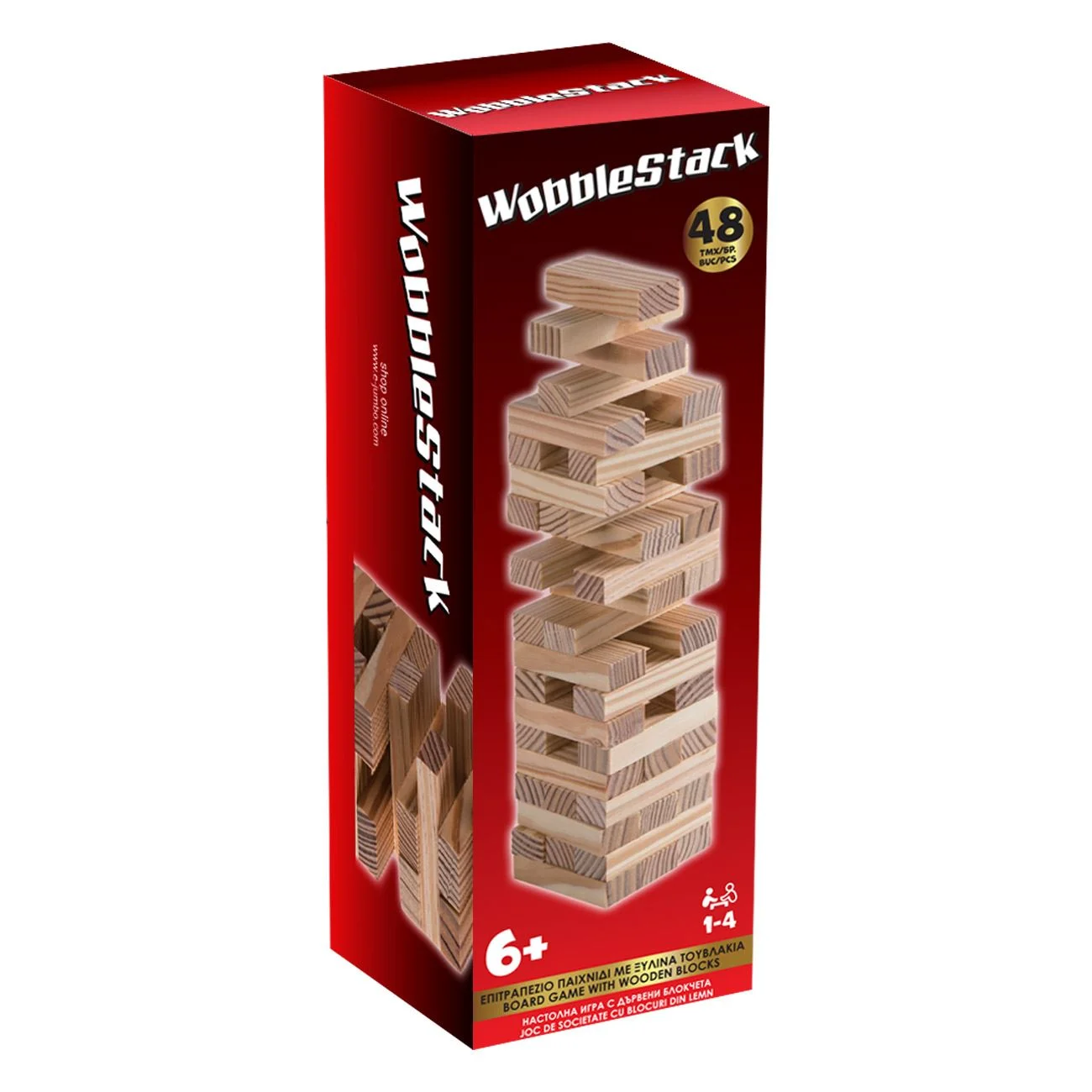 Joc de Societate Tumblin Tower - 48 de Piese