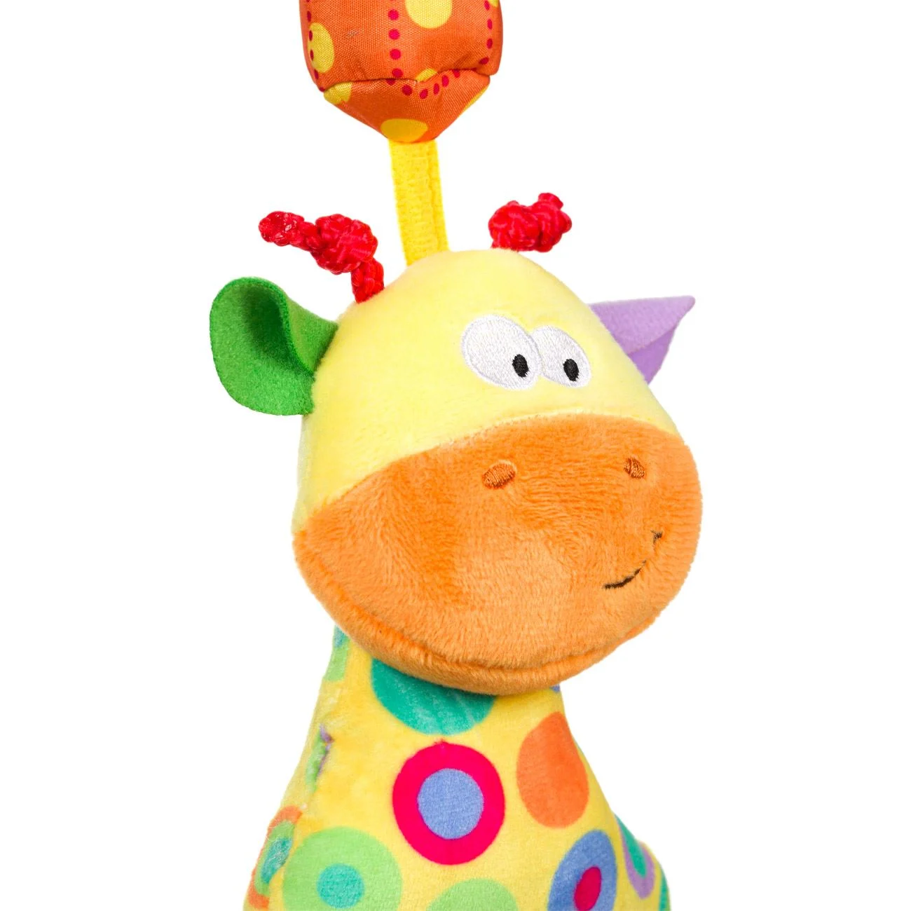 Jucarie Girafa Suspendabila cu Dentitie & Sunet 35cm - poza 2