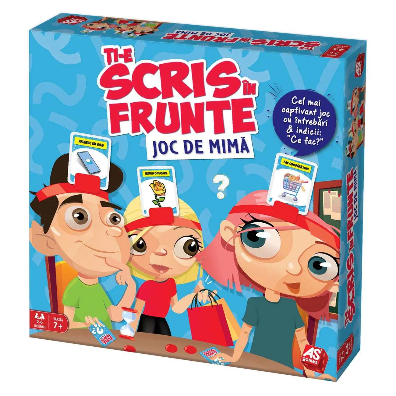 Joc de Societate Ti-e Scris in Frunte Mima - AS