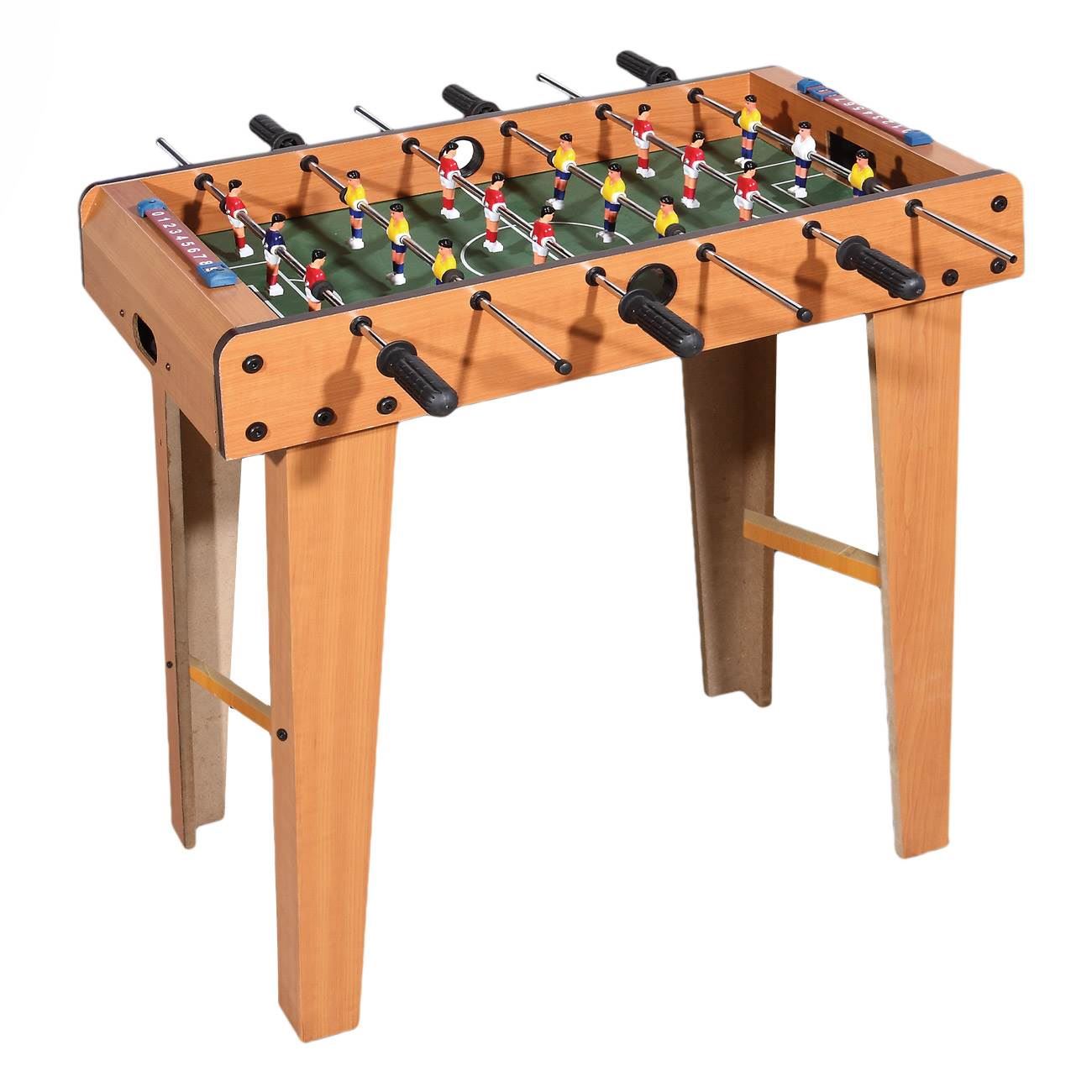 Fotbal de Masa din Lemn cu Picioare 69x37x65cm