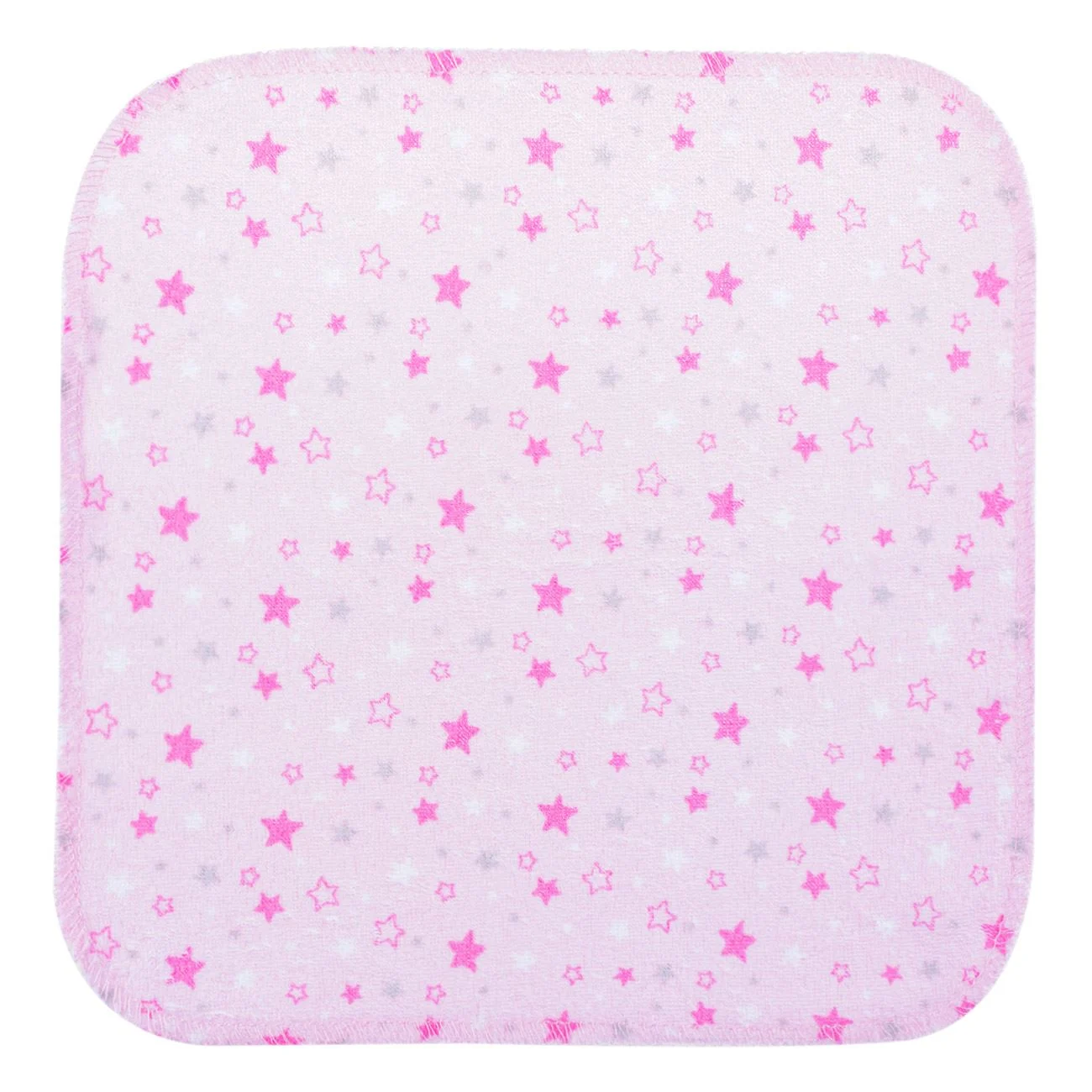 Prosopele Roz Albe cu Model pentru Copii 25x25cm - 8buc - poza 2