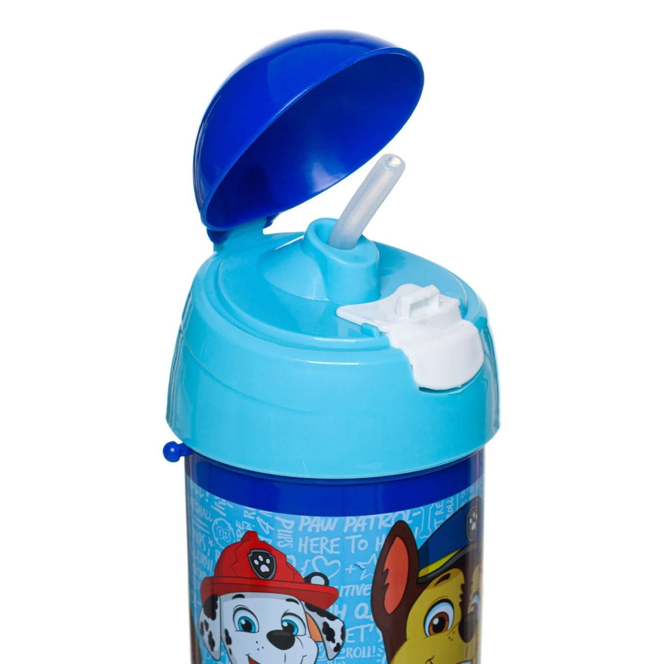 Sticla Apa Pop Up Paw Patrol Bleu pentru Copii 500ml - poza 2