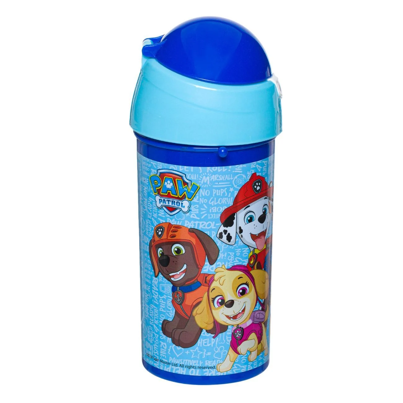 Sticla Apa Pop Up Paw Patrol Bleu pentru Copii 500ml - poza 4