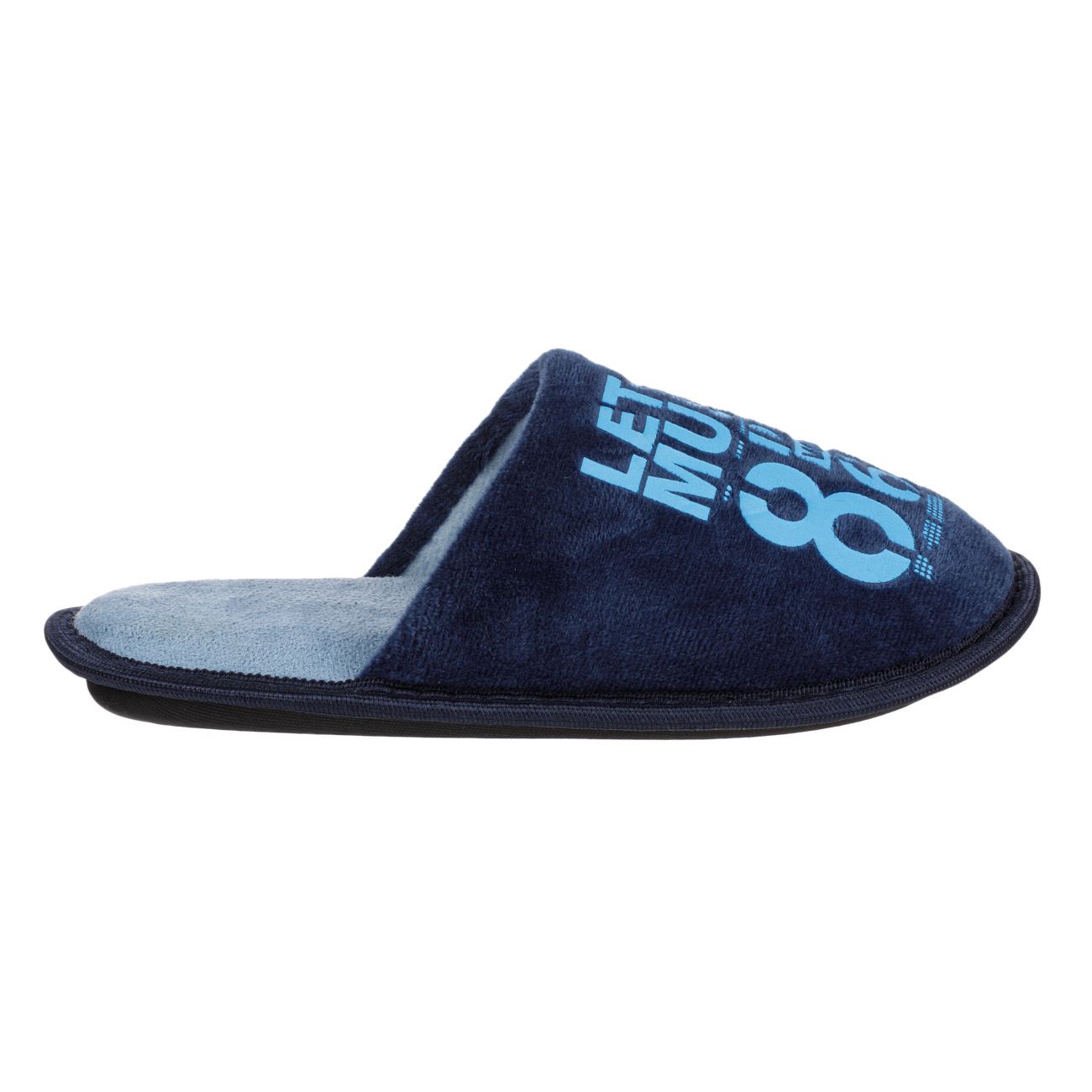 Papuci de Casa pentru Baiat Bleu Let the Music Play - poza 3