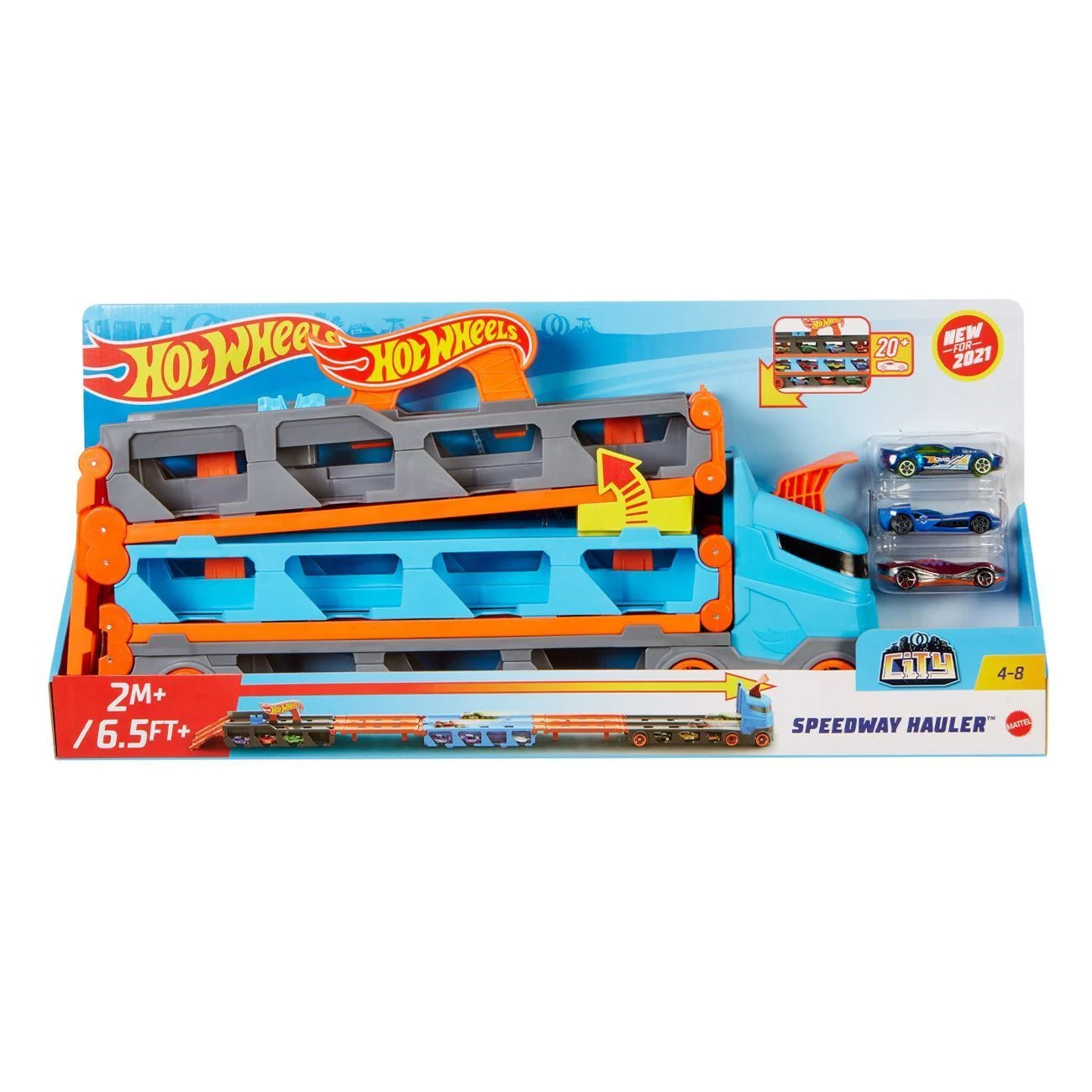 Hot Wheels Camion Pista - Mattel - poza 2