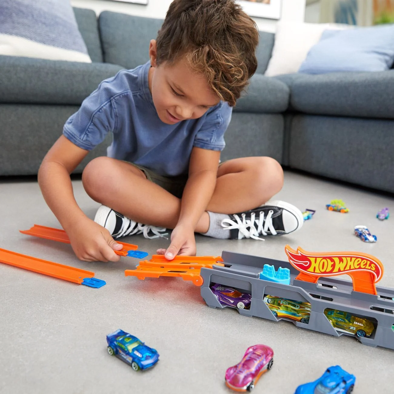 Hot Wheels Camion Pista - Mattel - poza 3