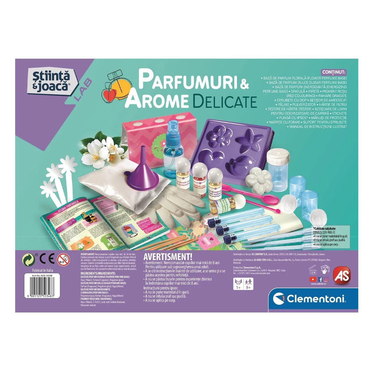 Set Creativ ”Parfumuri & Arome Delicate” - Clementoni - poza 6
