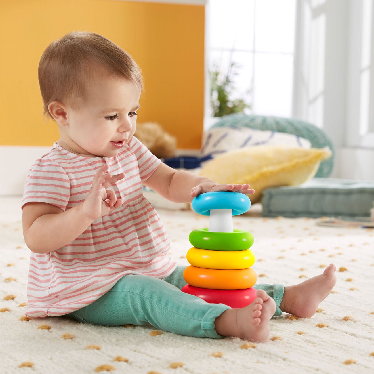 Piramida cu Inele - Fisher Price - poza 2