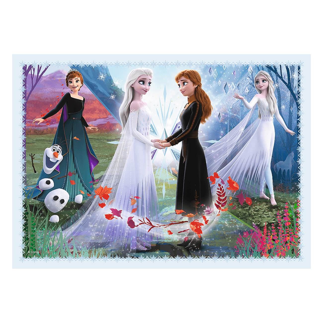 Puzzle 4 in 1 Frozen 2 - Trefl - poza 2