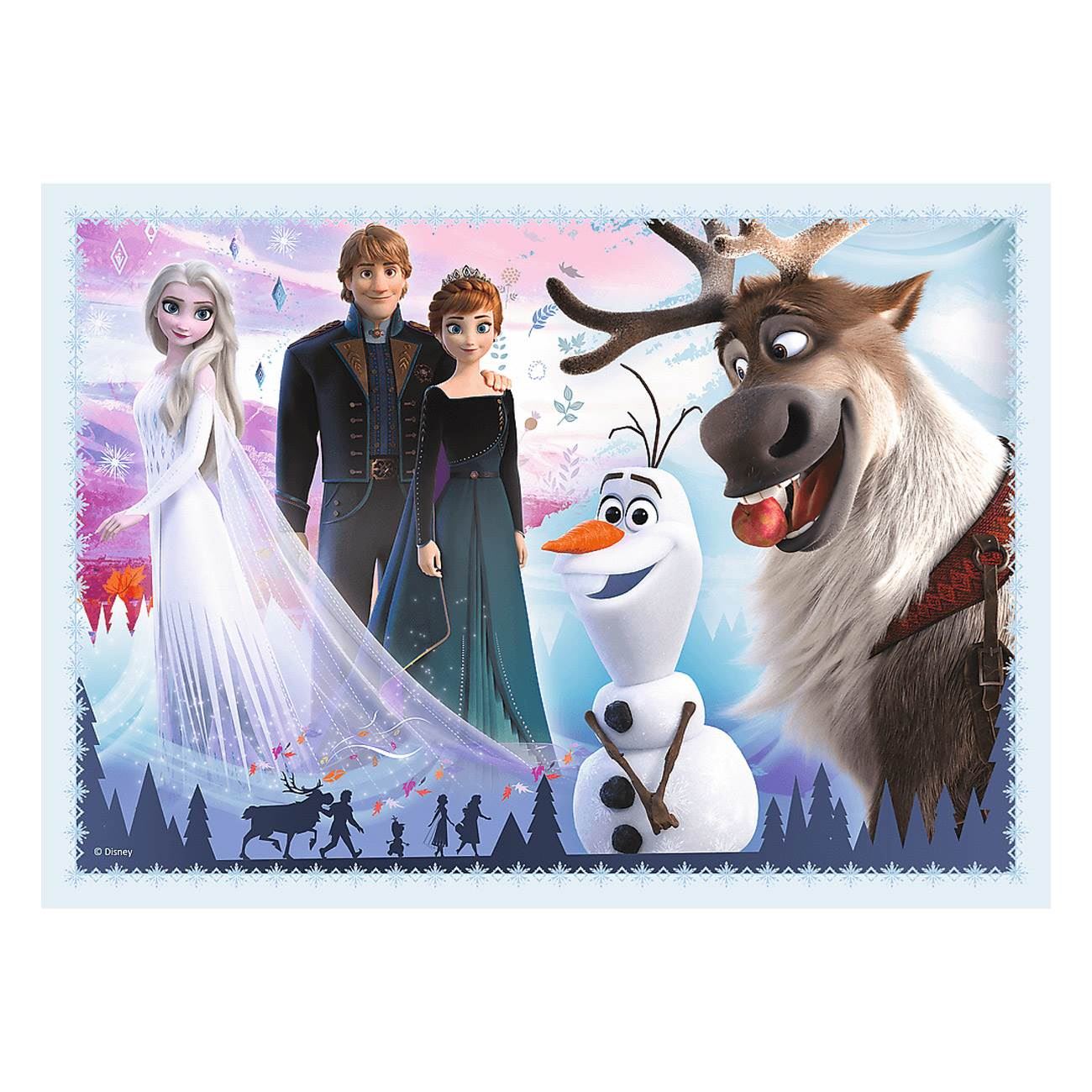 Puzzle 4 in 1 Frozen 2 - Trefl - poza 4