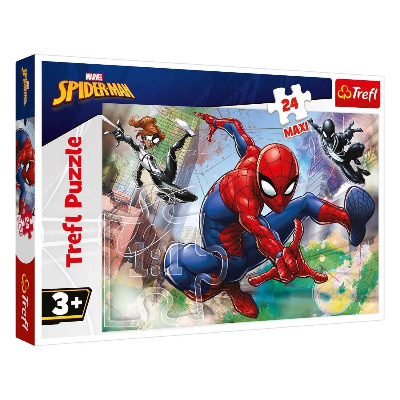 Puzzle Spiderman 2 Eroi (24 de piese) - Trefl