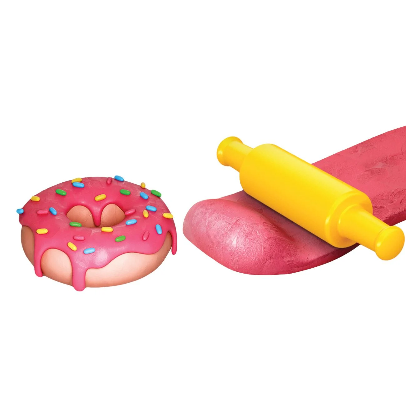 DOH Set Plastilina Tort Zi de Nastere - poza 3