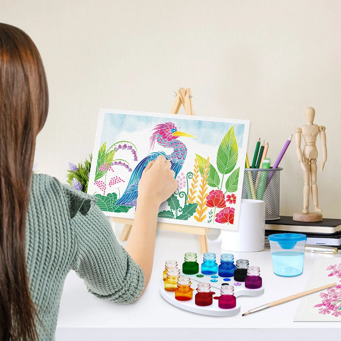 Atelierul de Pictura Acuarele cu Sevalet - AS - poza 3