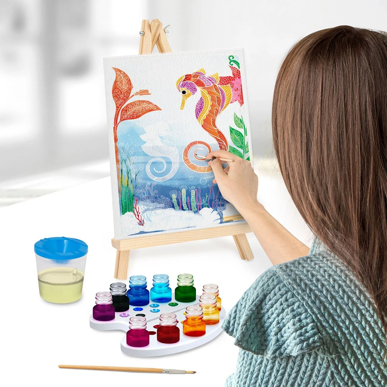 Atelierul de Pictura Acuarele cu Sevalet - AS - poza 4