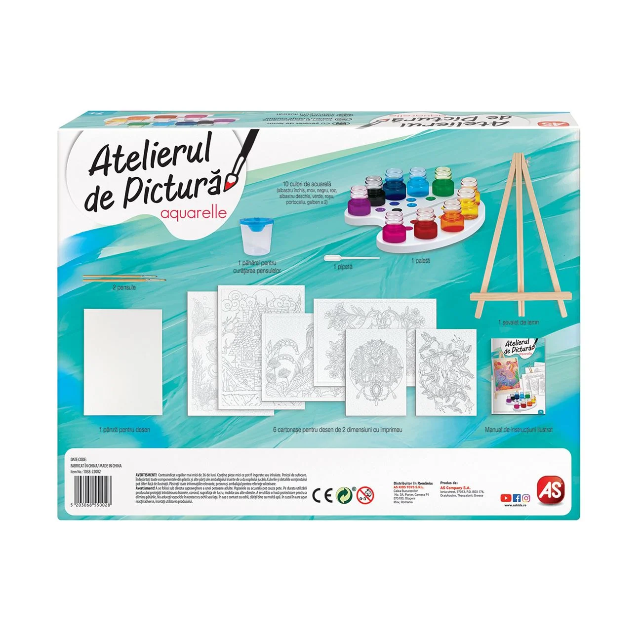 Atelierul de Pictura Acuarele cu Sevalet - AS - poza 7
