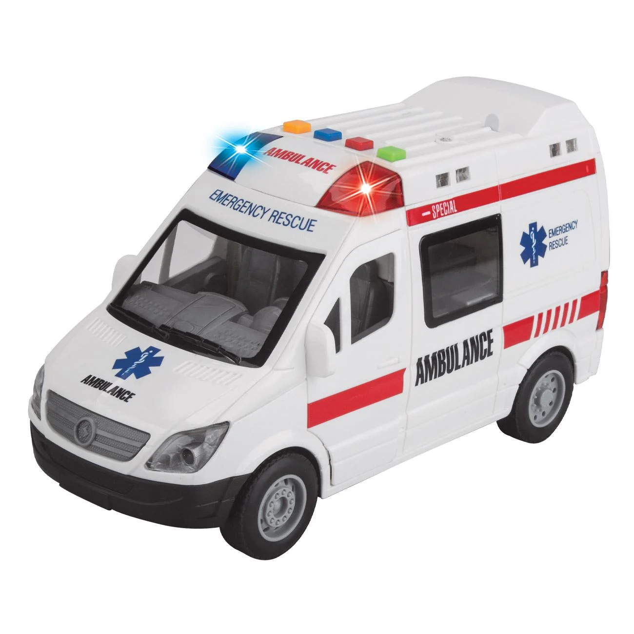 Ambulanta cu Sunet & Lumina 1:16