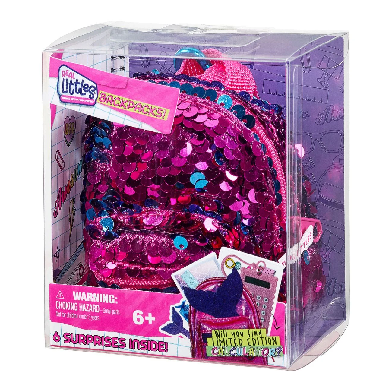 Ghiozdan Real Littles Mini cu Accesorii - Giochi Preziosi - poza 13