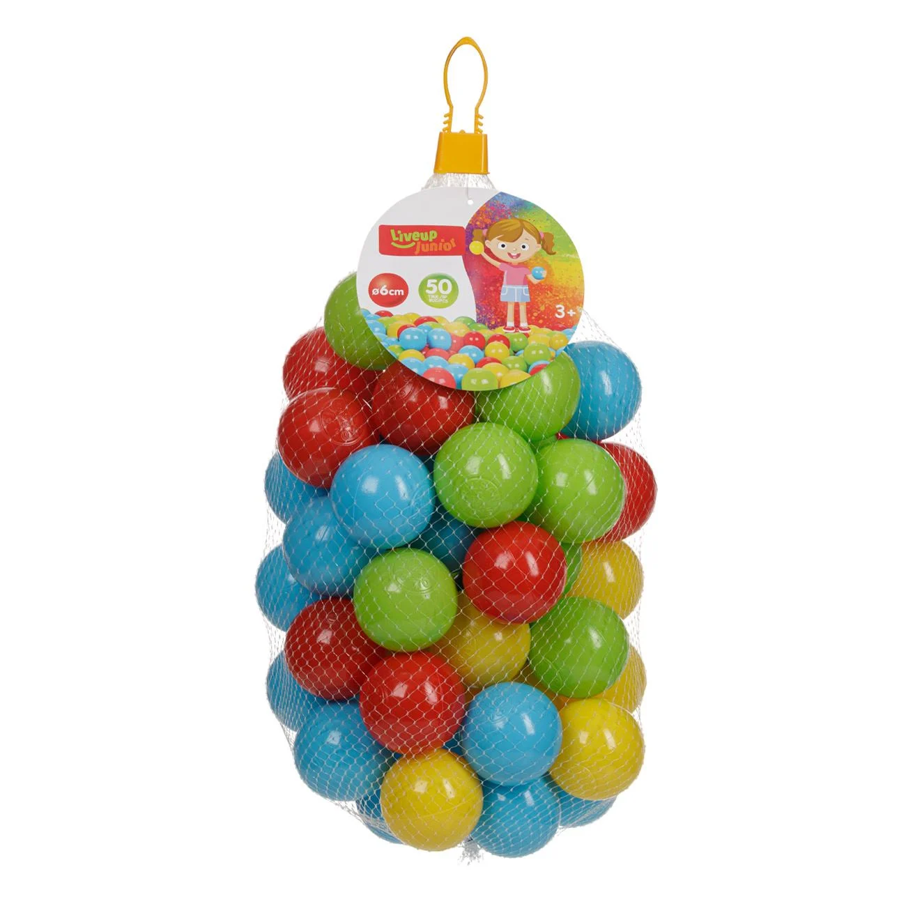 Bile Colorate pentru Spatiu de Joaca 6cm - 50buc