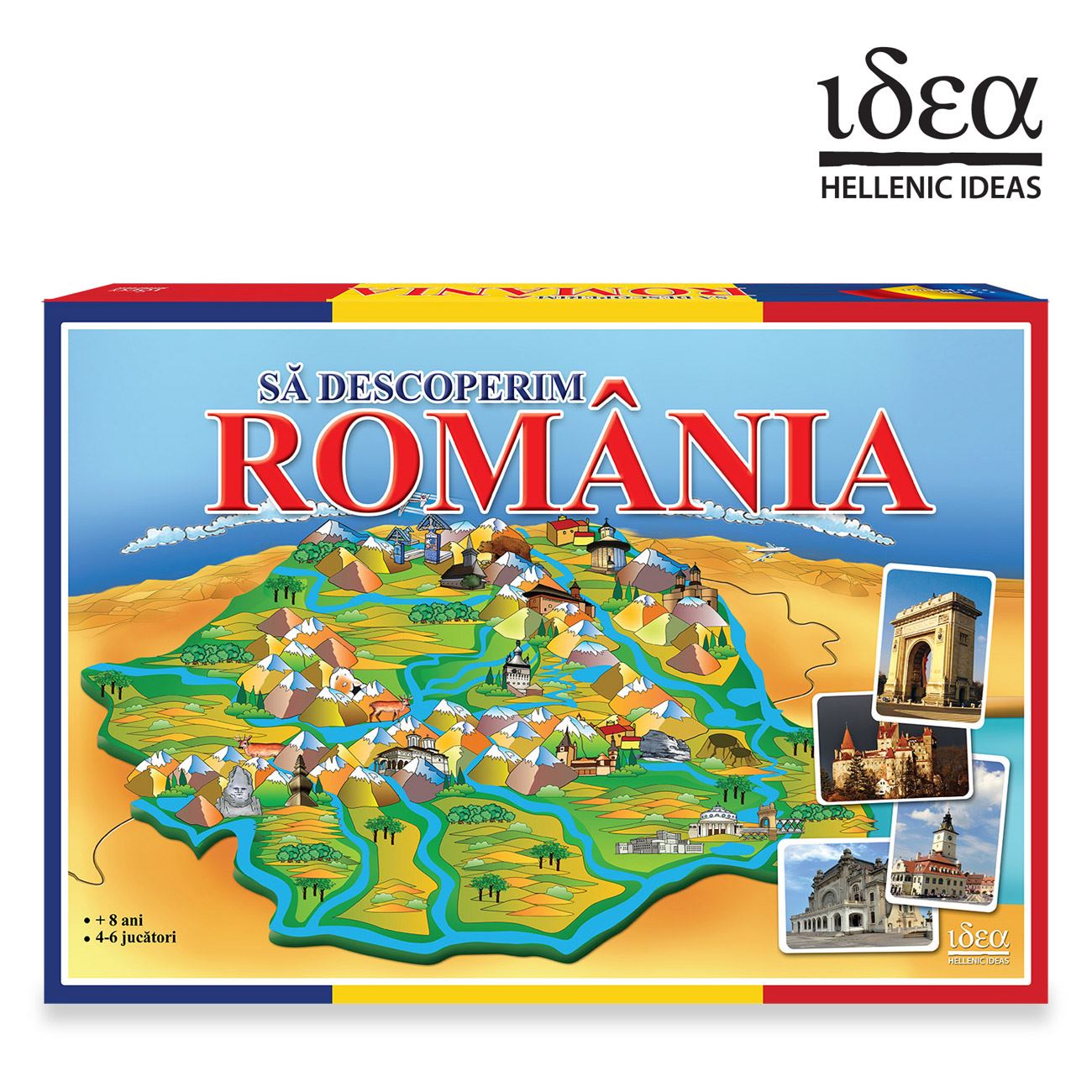 Joc de Societate ”Sa Descoperim Romania” - Idea
