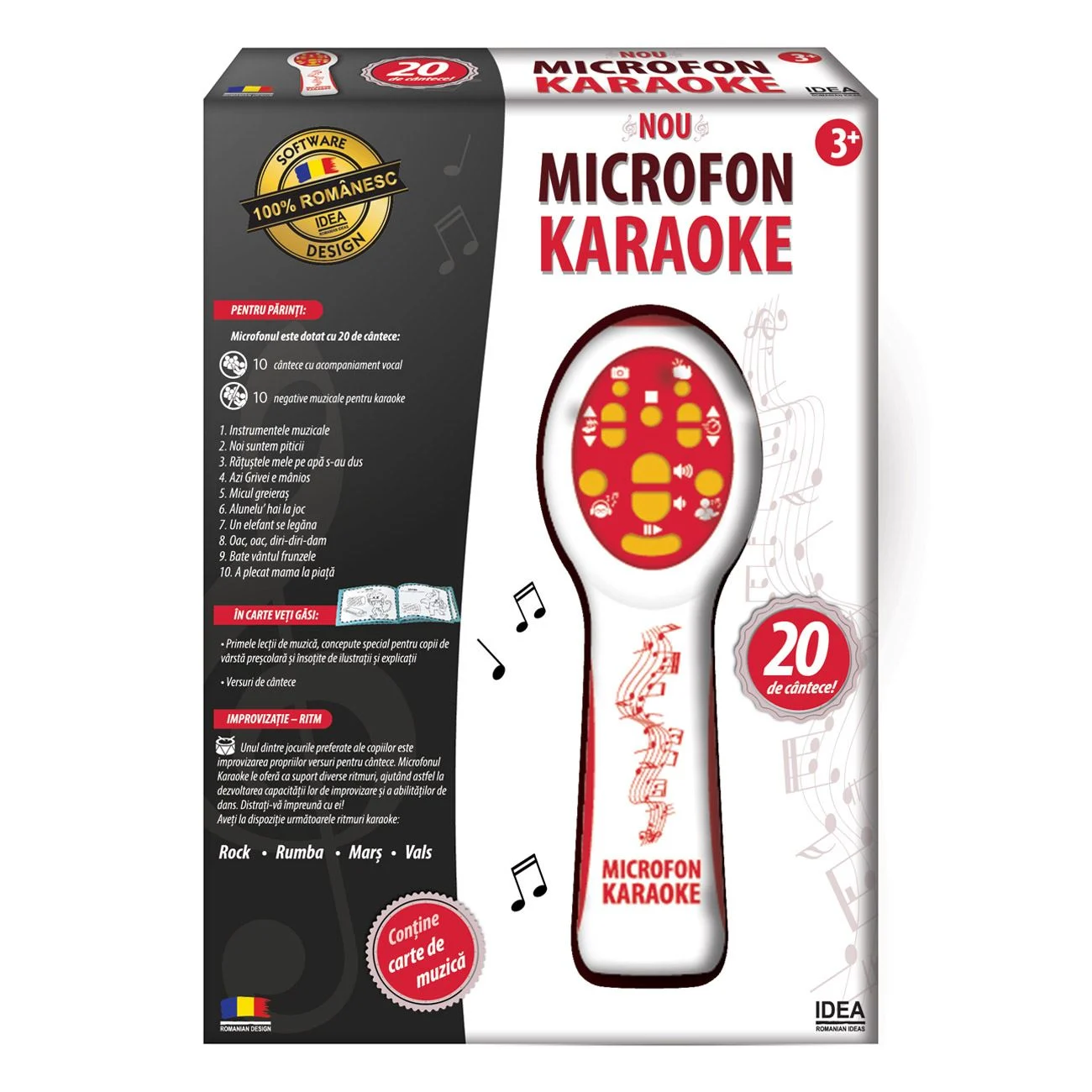 Microfon Karaoke Jucarie - Idea