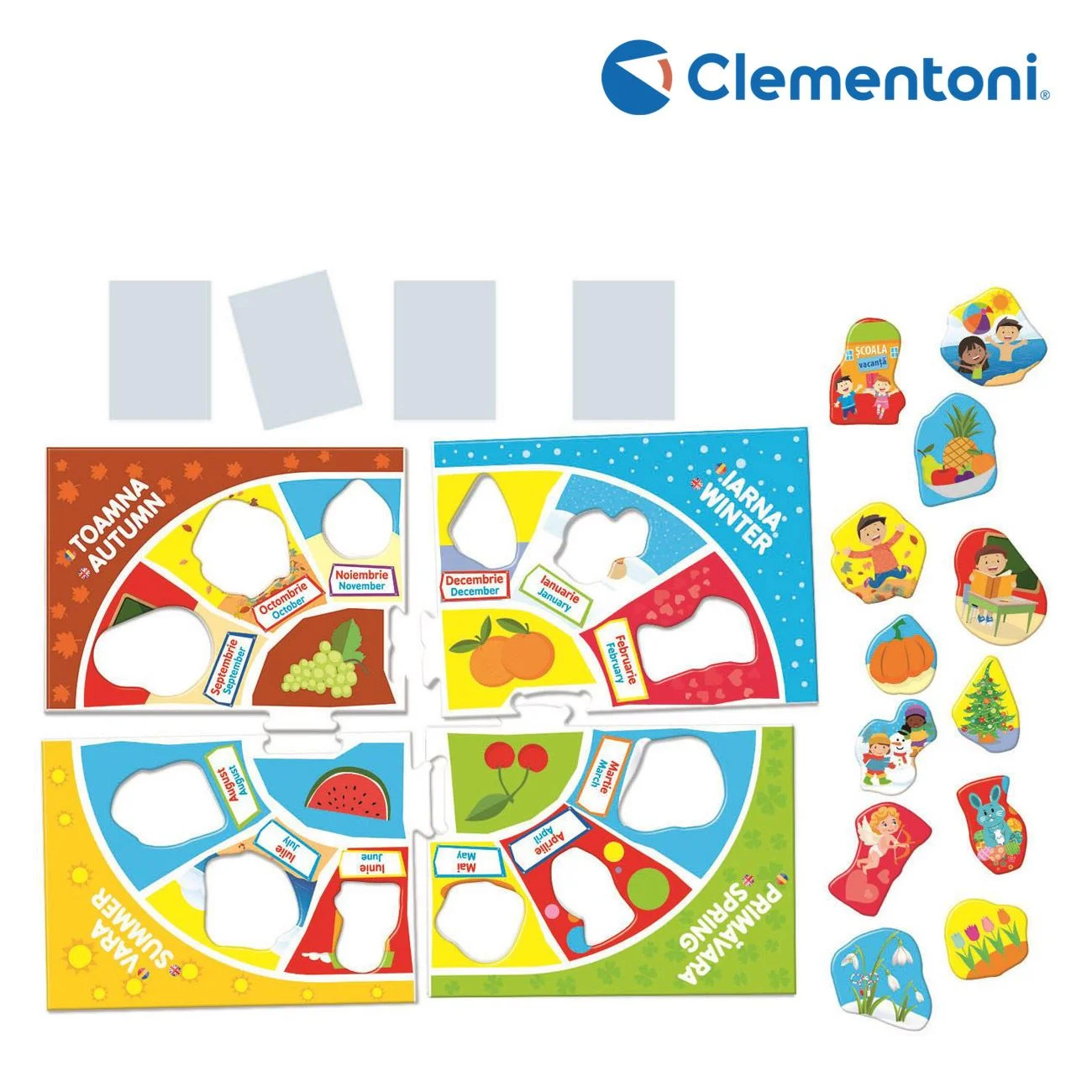 Joc Educativ Agerino Luni & Anotimpuri - Clementoni