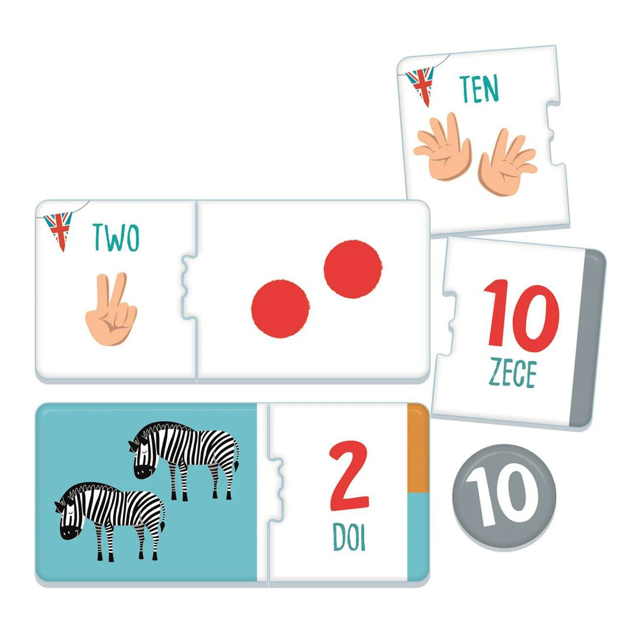 Joc Educativ ”Numerele” - Clementoni - poza 2