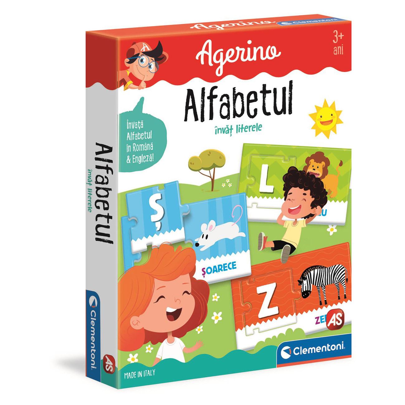 Joc Educativ Agerino Alfabetul - Clementoni - poza 5