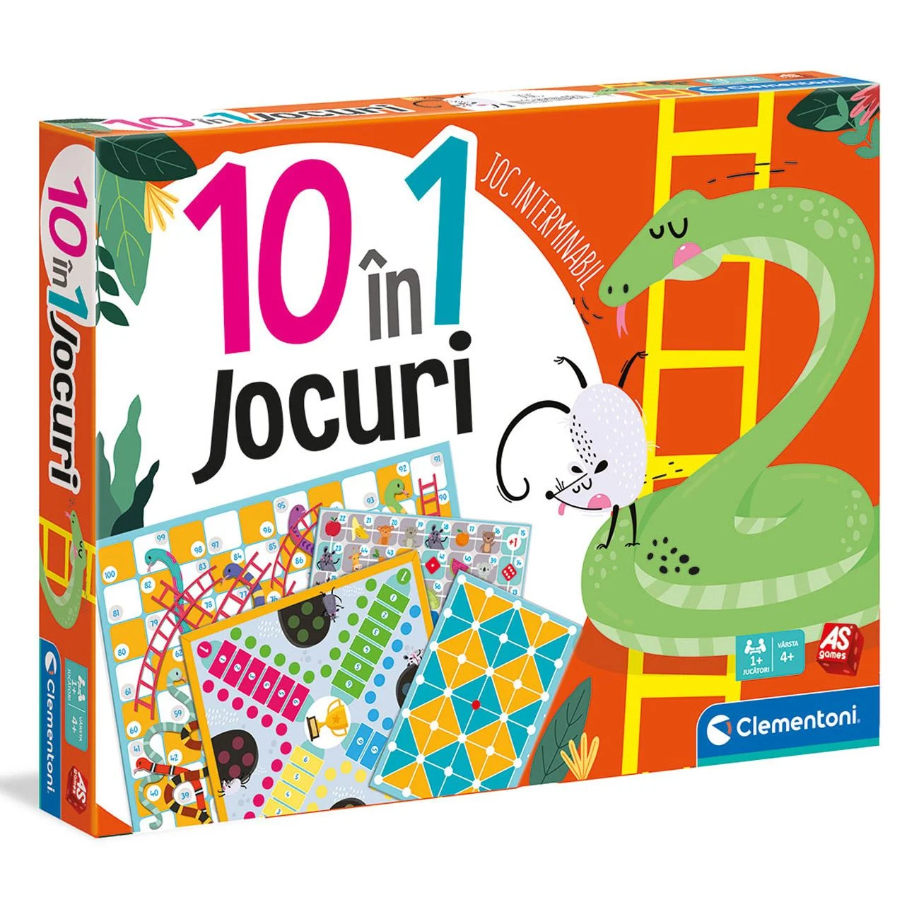 Joc de Societate 10 in 1 Jocuri Calsice & Educative - AS - poza 3